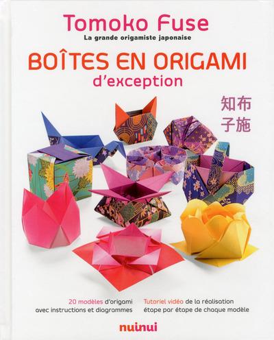 BOITES EN ORIGAMI D'EXCEPTION