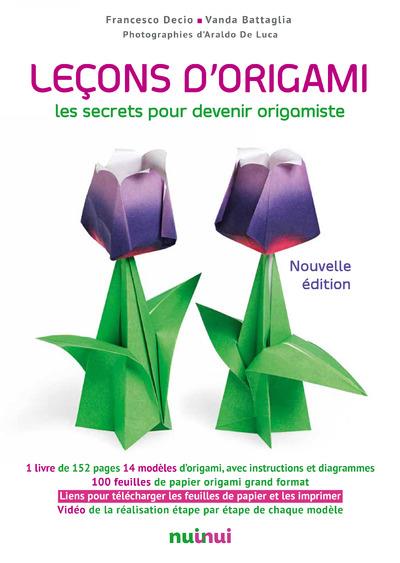 LECONS D'ORIGAMI - NOUVELLE EDITION