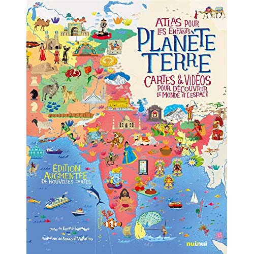 PLANETE TERRE - ATLAS POUR LES ENFANTS - ED AUGMENTEE