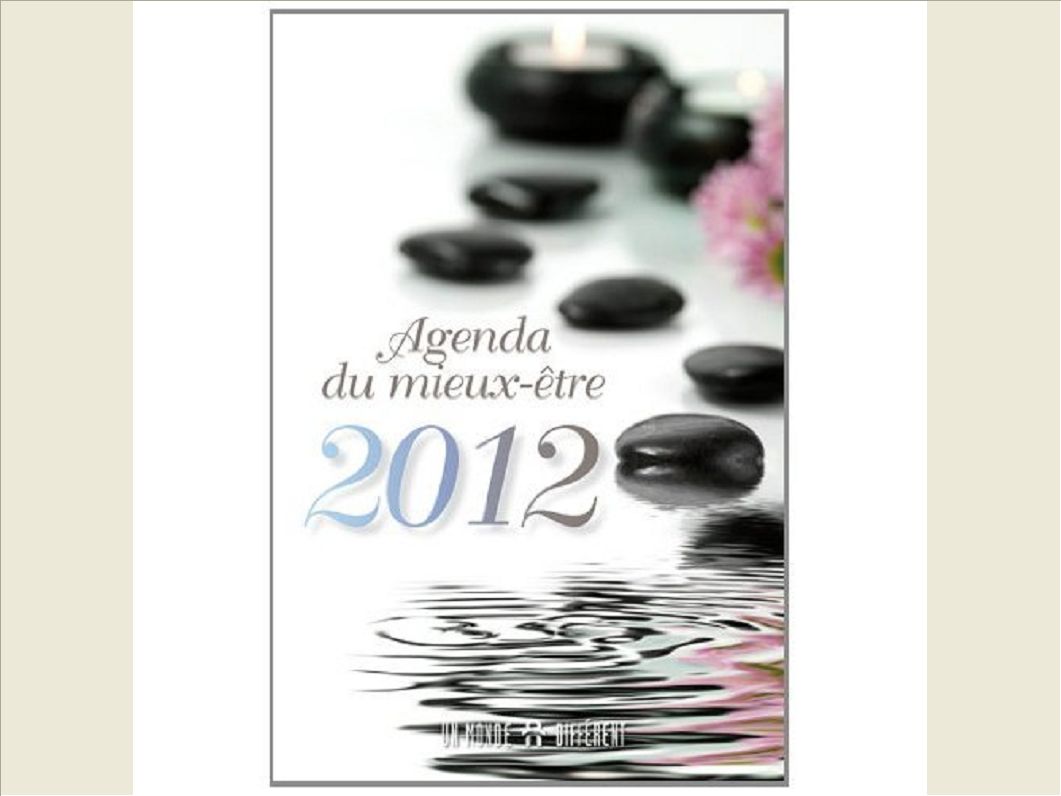 L'AGENDA DU MIEUX-ETRE 2012
