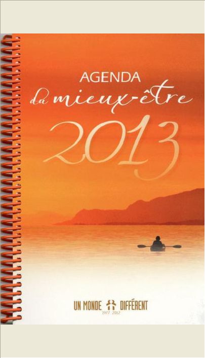 AGENDA DU MIEUX-ETRE 2013