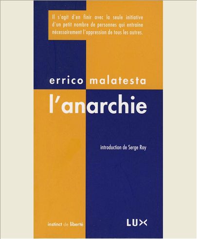 L'ANARCHIE  ANCIENNE EDITION