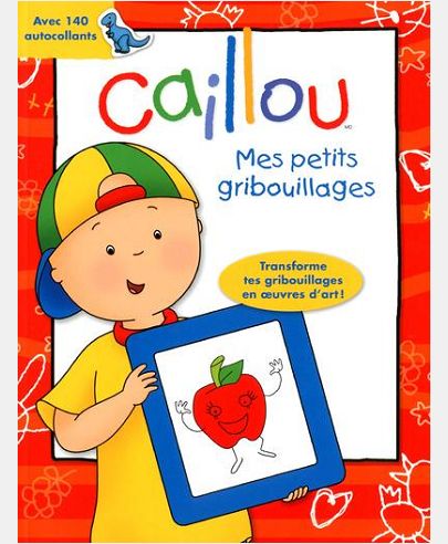 CAILLOU MES PETITS GRIBOUILLAGES