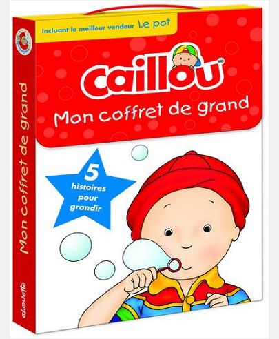 CAILLOU MON COFFRET DE GRAND