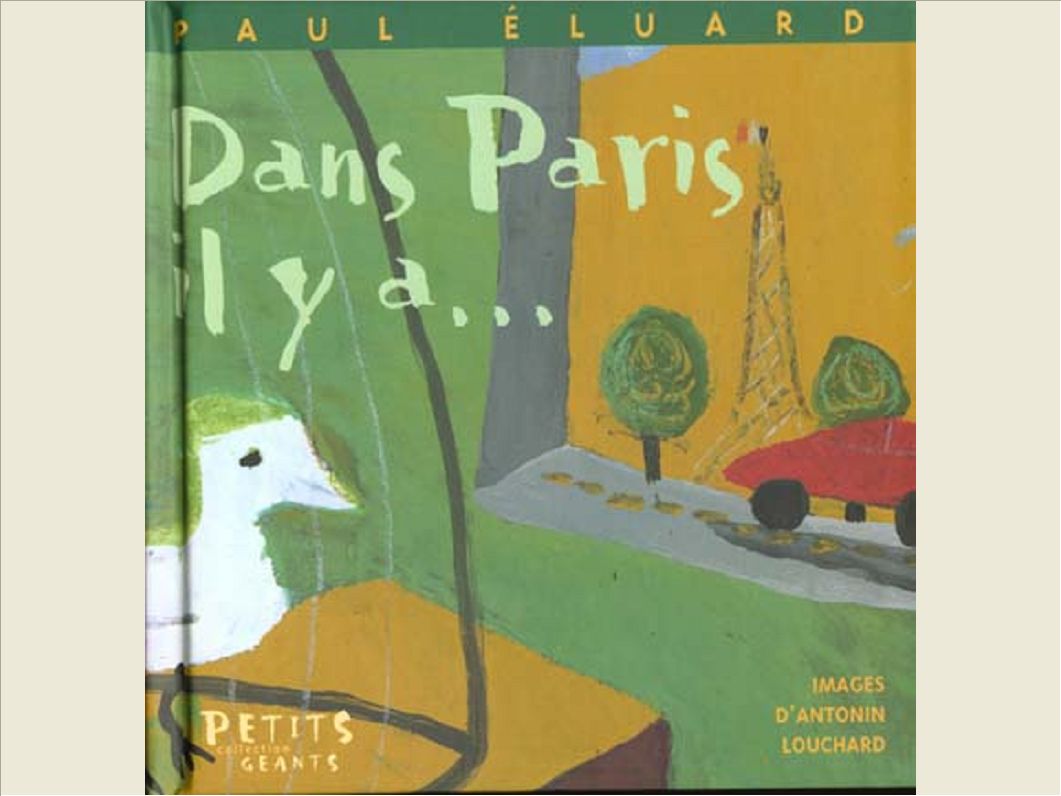 DANS PARIS, IL Y A...