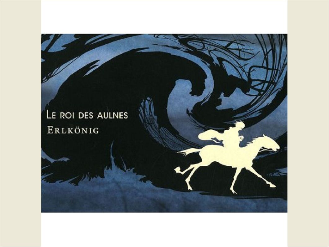 LE ROI DES AULNES BILINGUE FR / ALL