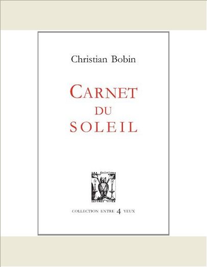 CARNET DU SOLEIL