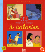32 IMAGES DE L'EVANGILE A COLORIER N 2
