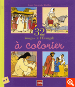 32 IMAGES DE L'EVANGILE A COLORIER N 1