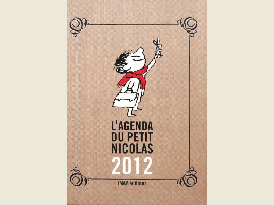 L AGENDA DU PETIT NICOLAS 2012