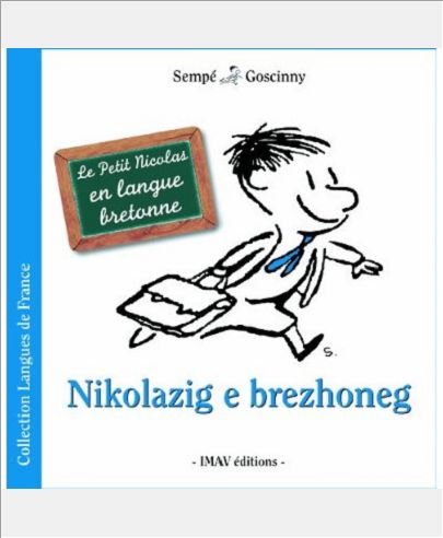 LE PETIT NICOLAS EN BRETON LANGUE DE FRANCE