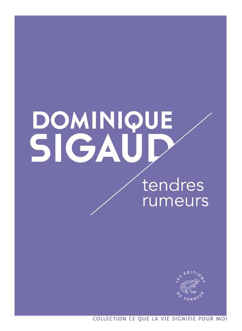 TENDRES RUMEURS