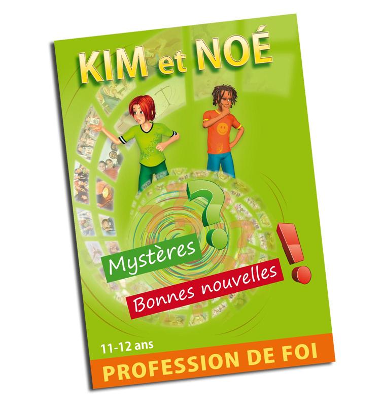 KIM ET NOE PROFESSION DE FOI  ENFANT - LIVRE-FICHIER ENFANT