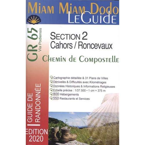 MIAM-MIAM-DODO GR65 SECTION 2 (CAHORS A RONCEVAUX) EDITION 2020
