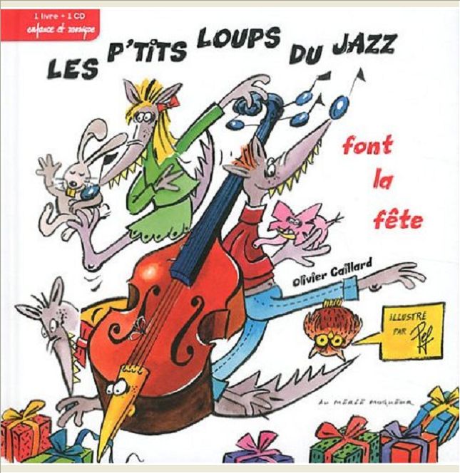 LIVRE-DISQUE LES PTITS LOUPS EN FETE