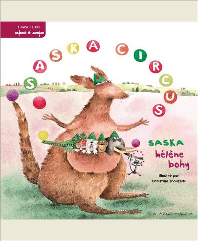 LIVRE-DISQUE SASKA CIRCUS