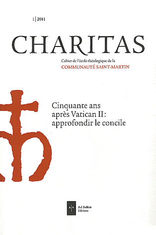 CHARITAS N 1 - CINQUANTE ANS APRES VATICAN II : APPROFONDIR LE CONCILE