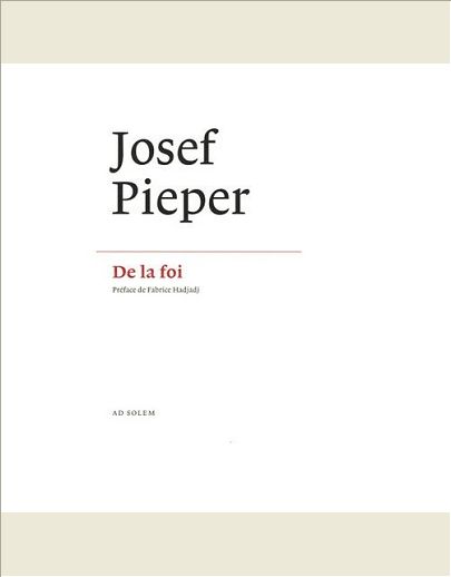 DE LA FOI