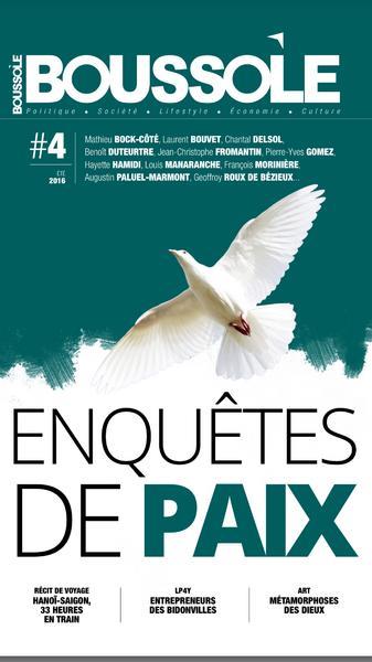 BOUSSOLE #4 "ENQUETES DE PAIX