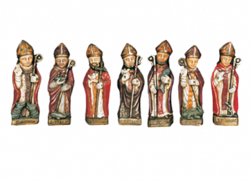 STATUETTE SAINT POL POLYCHROME H14 CM