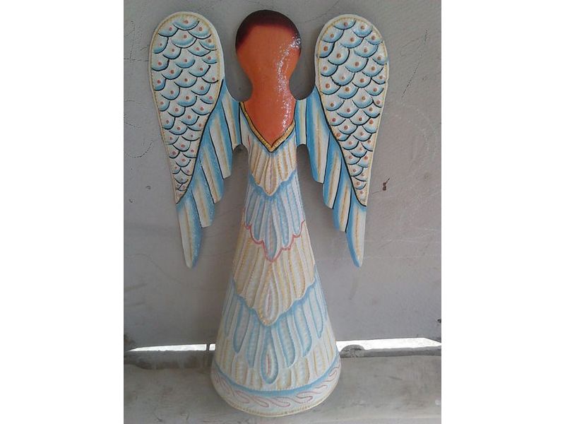 ANGE BLANC H 20CM