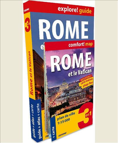 ROME ET LE VATICAN (EXPLORE! GUIDE 3EN1)