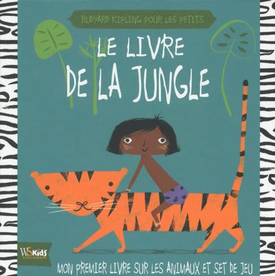 COFFRE LE LIVRE DE LA JUNGLE - MON PREMIER LIVRE SUR LES ANIMAUX ET SET DE JEU