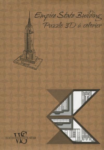 EMPIRE STATE BUILDING - PUZZLE 3D A COLORIER
