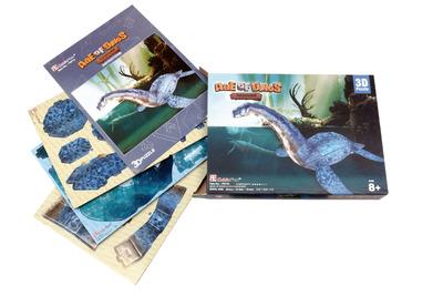 LE PLESIOSAURE ET LES GRANDS REPTILES AQUATIQUES
