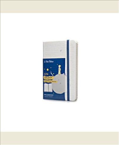 AGENDA 2014 PETIT PRINCE SEMAINIER CARNET BLANC GD FT