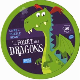 PUZZLE GEANT - LA FORET DES DRAGONS