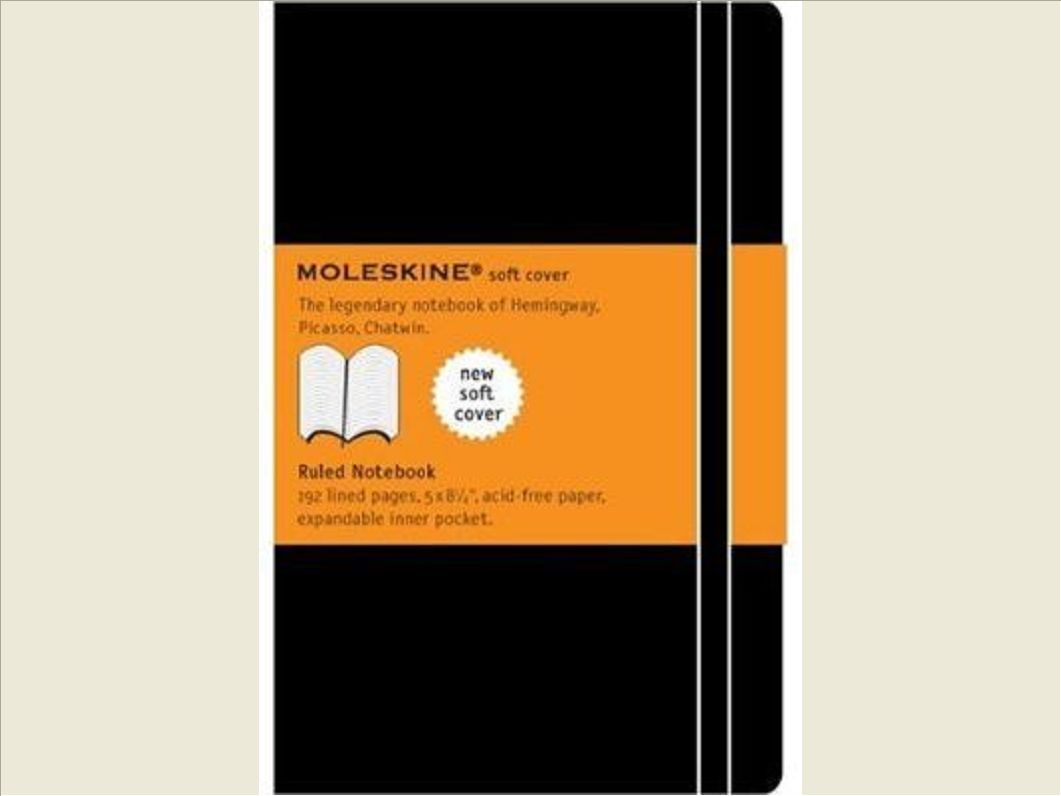 CARNET LIGNE - GRAND FORMAT - COUVERTURE SOUPLE NOIRE
