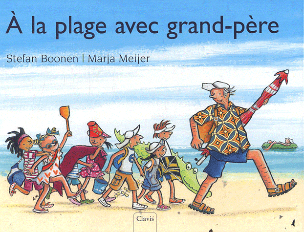 A LA PLAGE AVEC GRAND PERE
