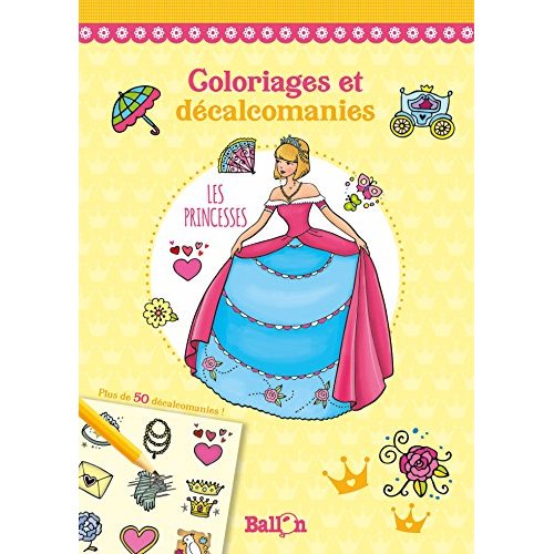 DECALCOMANIE - LES PRINCESSES