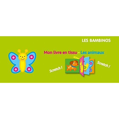 LIVRE EN TISSU - LES ANIMAUX