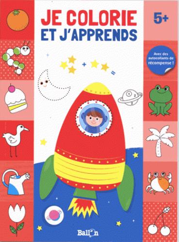 JE COLORIE ET J'APPRENDS 5+