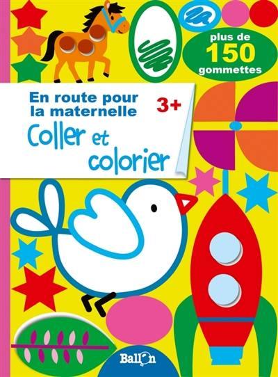 COLLER ET COLORIER DES 3 ANS