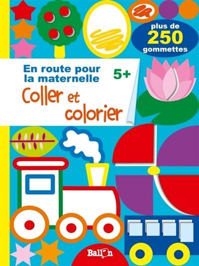 COLLER ET COLORIER DES 5 ANS