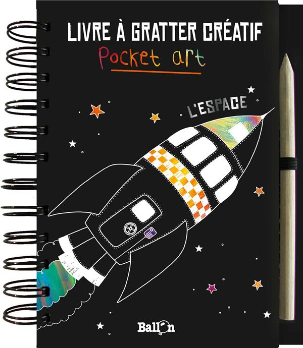 LIVRE A GRATTER : L'ESPACE
