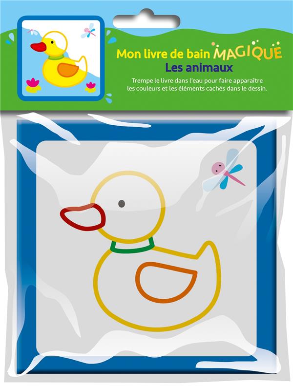 LIVRE DE BAIN MAGIQUE - LES ANIMAUX