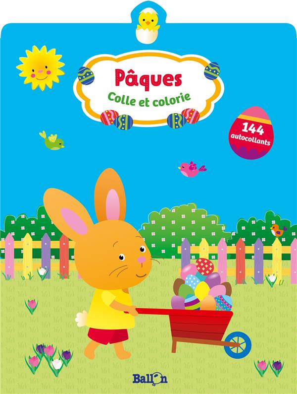 LES PETIOTS : COLLER ET COLORIER PAQUES