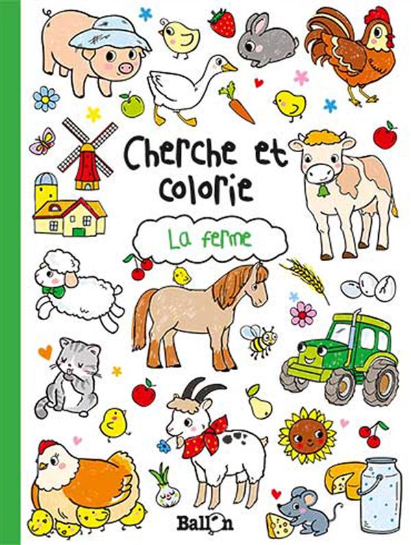 CHERCHE ET COLORIE LA FERME