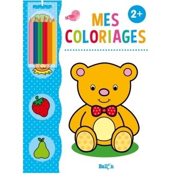 MES COLORIAGES DES 2 ANS (AVEC CRAYONS)