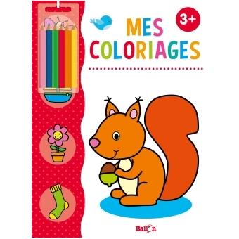 MES COLORIAGES DES 3 ANS (AVEC CRAYONS)