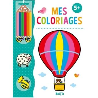 MES COLORIAGES DES 5 ANS (AVEC CRAYONS)