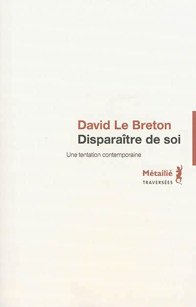 DisparaÃ®tre de soi