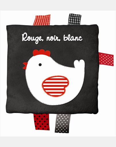 LES COULEURS DES TOUT PETITS - ROUGE, NOIR, BLANC