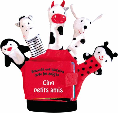 CINQ PETITS AMIS - LIVRE GANT CAT PROC NOEL 2019