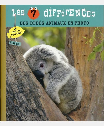 LES 7 DIFFERENCES DES BEBES ANIMAUX EN PHOTO