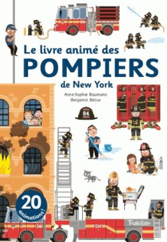 LE LIVRE ANIME DES POMPIERS DE NEW YORK